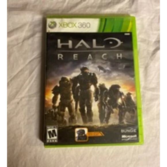 Classic FPS Sci-Fi Shooter Halo Reach Xbox 360 Video Game Bungie - Picture 1 of 5